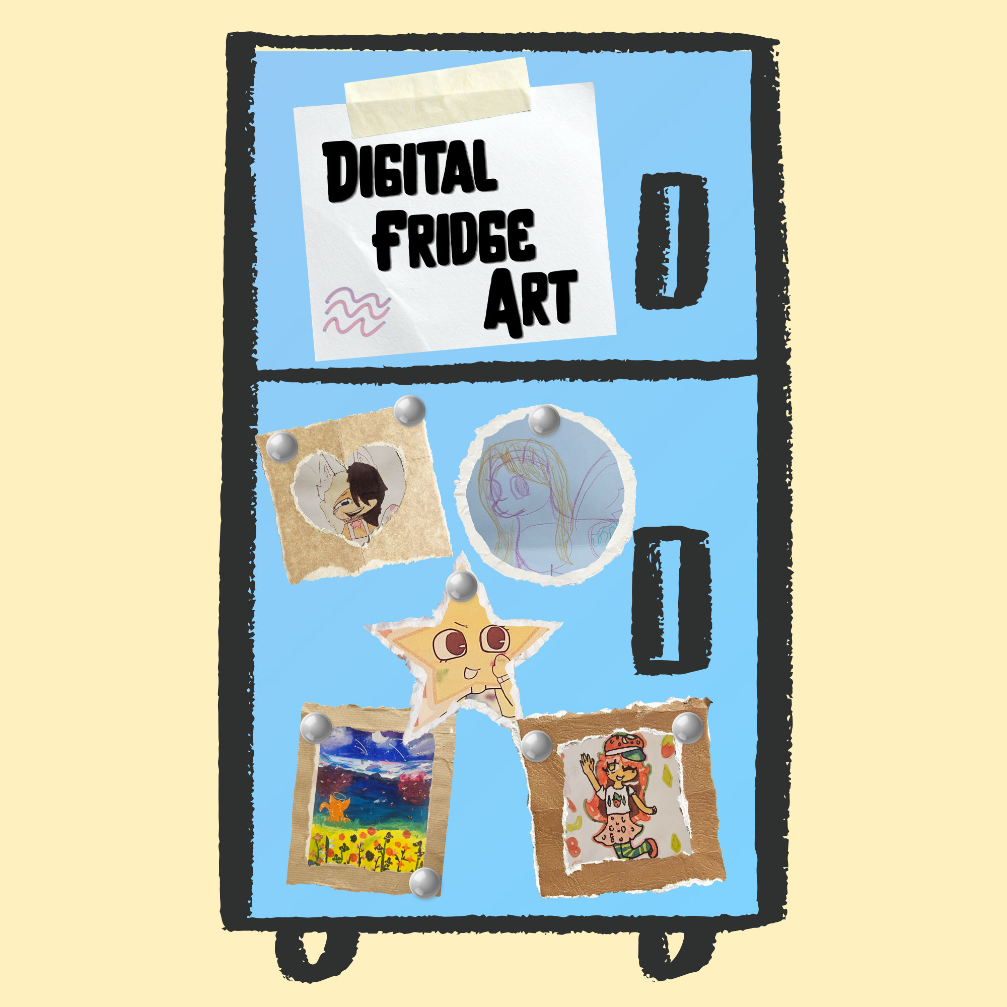 Digital Fridge Art