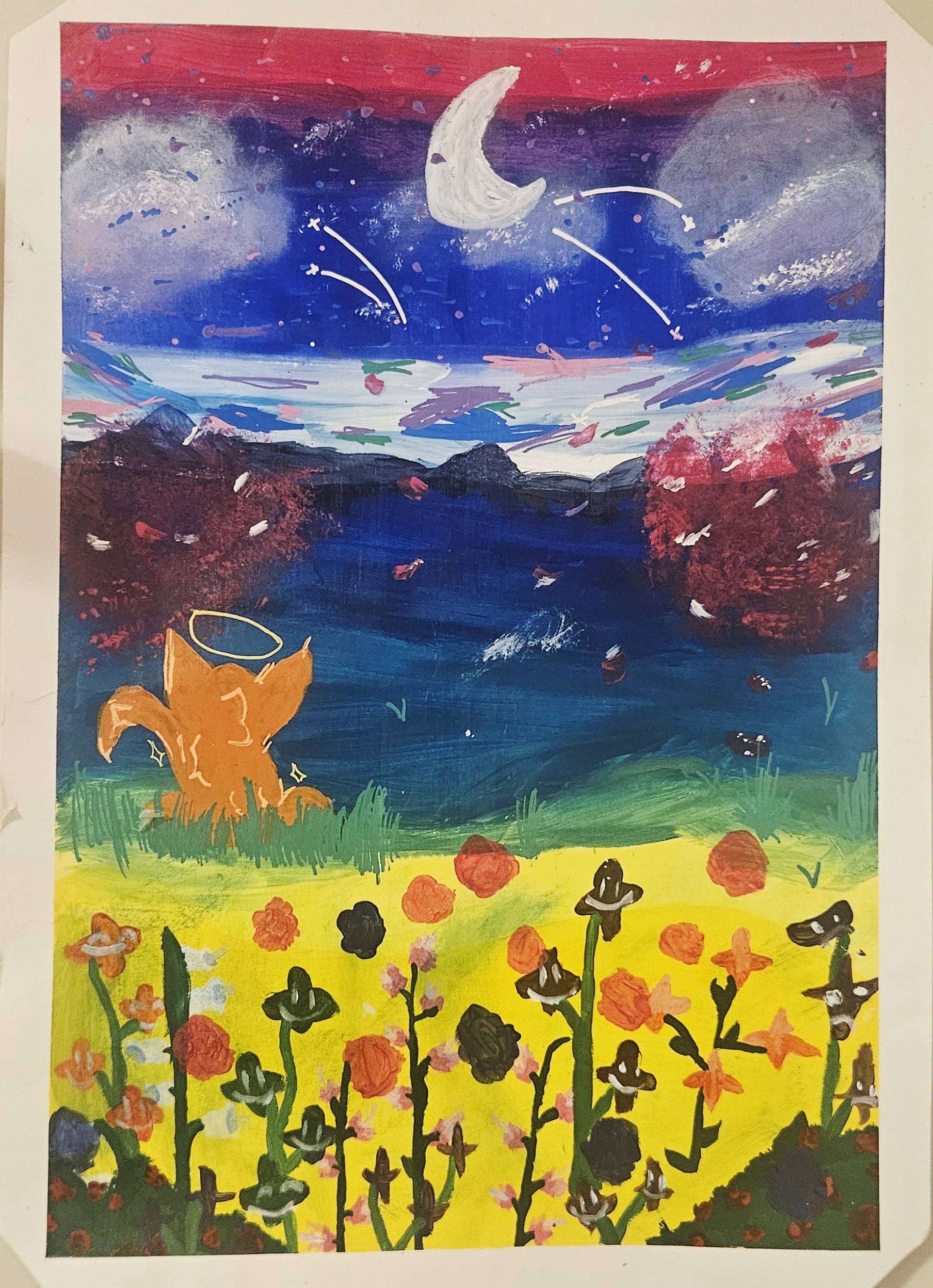 rainbow by artist